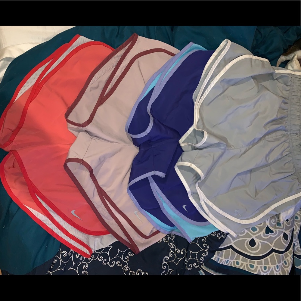 Nike track shorts